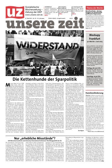 Die Kettenhunde der Sparpolitik - DKP