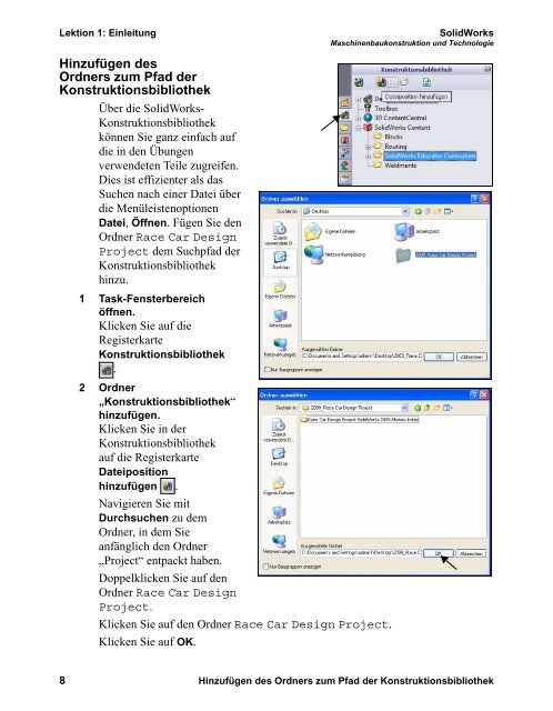 Lektion 1 Einleitung - SolidWorks