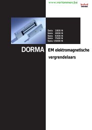 Dorma elektrische magneten