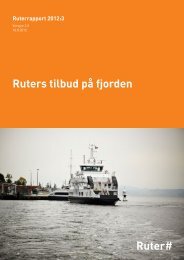 2012:3 Ruters tilbud på fjorden