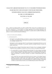 CAO nr. 25 - Nationale Arbeidsraad