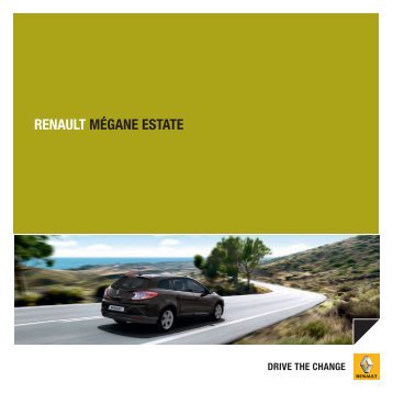 Brochure Renault Mégane Estate