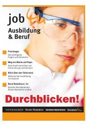 Ausbildung & Beruf - Weser Kurier