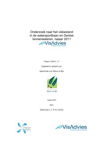 Gentse binnenwateren - Agentschap voor Natuur en Bos