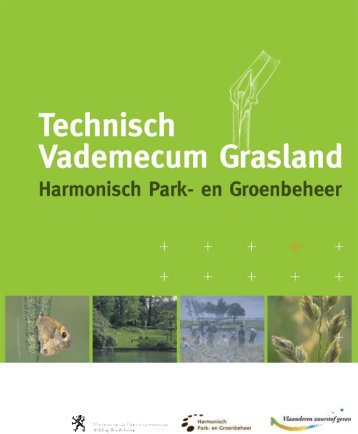 Technisch vademecum grasland - Agentschap voor Natuur en Bos