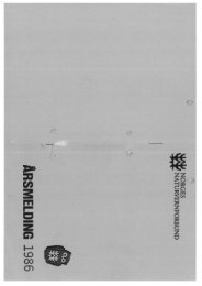 Dokumenter/rapporter/Årsmelding 1986.pdf - Norges ...