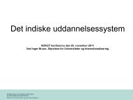 Det indiske uddannelsessystem - Nokut