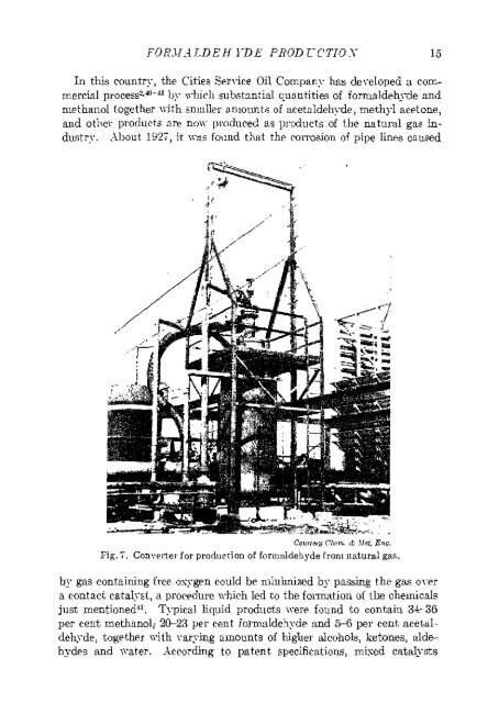 formaldehyde - Sciencemadness Dot Org