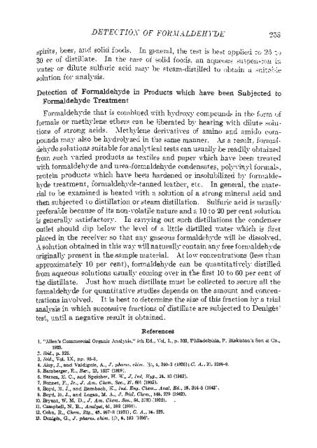 formaldehyde - Sciencemadness Dot Org