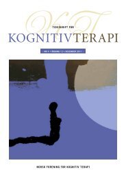 Norsk forening for kognitiv terapi