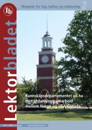 Lektorbladet nr 4 - Norsk Lektorlag