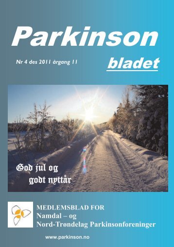 Parkinsonbladet nr 4 - Norges Parkinsonforbund