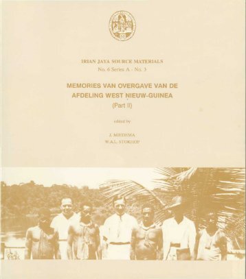 irian jaya source materials - Stichting Papua Erfgoed