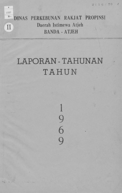 LAPORAN - TAHUNAN TAHUN ï - Acehbooks.org