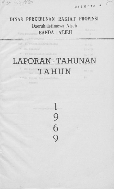 LAPORAN - TAHUNAN TAHUN ï - Acehbooks.org