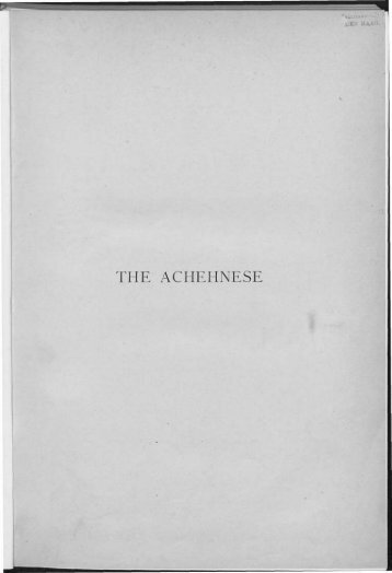 THE ACHEHNESE - Acehbooks.org