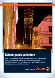 Kalmar gamla vattentorn - Osram