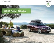 ŠKODA Fabia – Tillbehör - Skoda