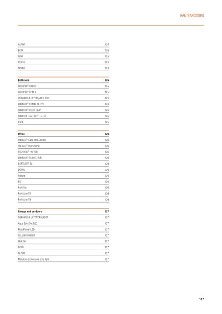 Retail Luminaire Program 2012 - Osram