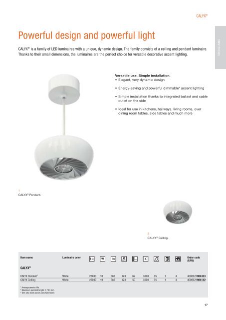 Retail Luminaire Program 2012 - Osram