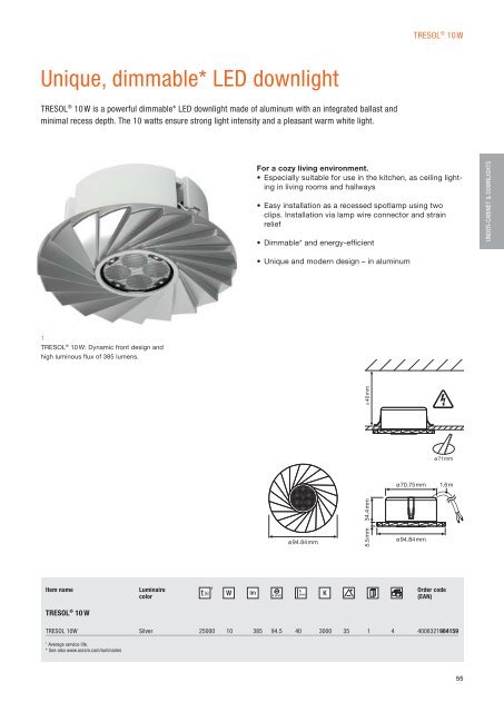 Retail Luminaire Program 2012 - Osram