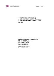 Teknisk anvisning 7-Transportsystem_ver2.pdf - Landstinget i ...