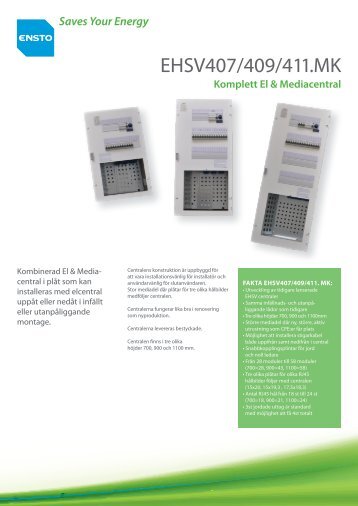 El & Mediacentral MK (pdf, 2 Mb) - Ensto