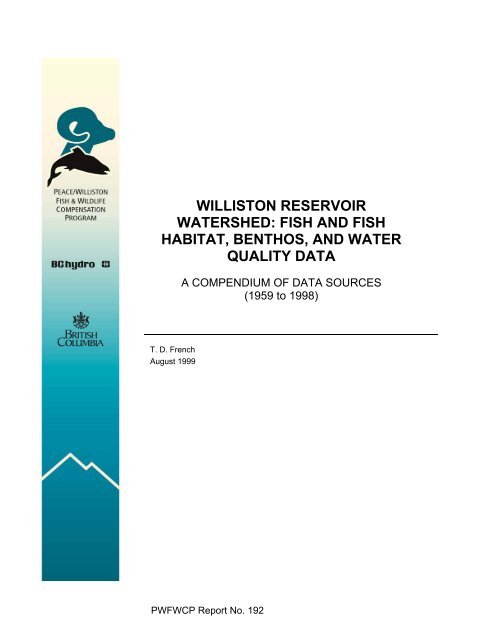 WILLISTON RESERVOIR WATERSHED: FISH AND ... - BC Hydro