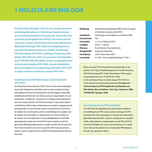 Brochure 2010 - Hogeschool Leiden