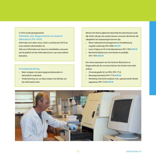 Brochure 2010 - Hogeschool Leiden