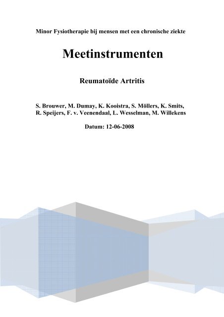 Meetinstrumenten - Hogeschool Leiden