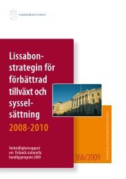 Lissabonstrategin för förbättrad tillväxt och sysselsättning 2008 ...