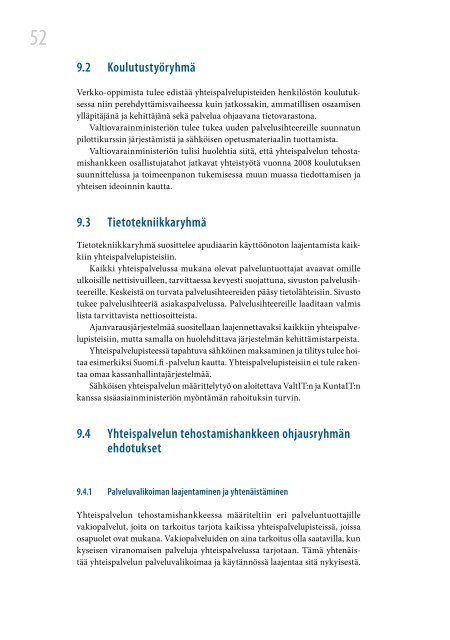 Uusi Yhteispalvelu - Valtiovarainministeriö