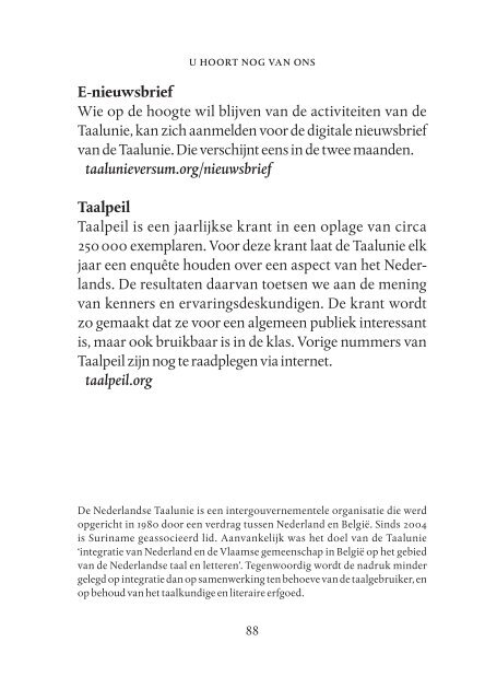 Nederlands - Taalunieversum