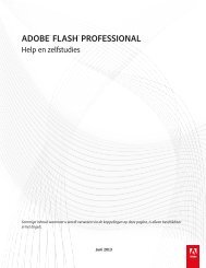 Handleiding voor Flash CC (PDF) - Adobe