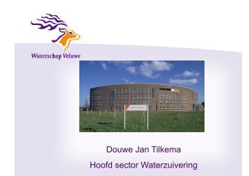 Douwe Jan Tilkema Hoofd sector Waterzuivering