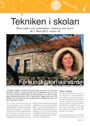 Nyhetsbrev nr 1, mars 2012 (pdf 1,2 MB, nytt fönster)