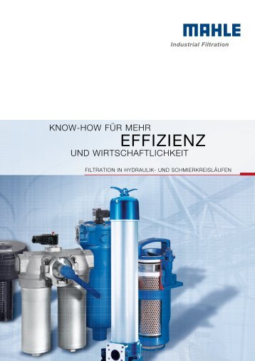 EFFIZIENZ - MAHLE Industry - Filtration