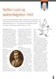 Steffen Lund og Jødeforfølgelsen 1943 - Oftalmolog
