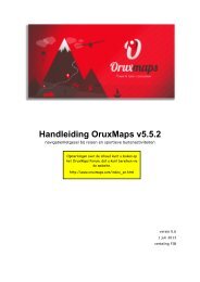Handleiding OruxMaps v5.5.2