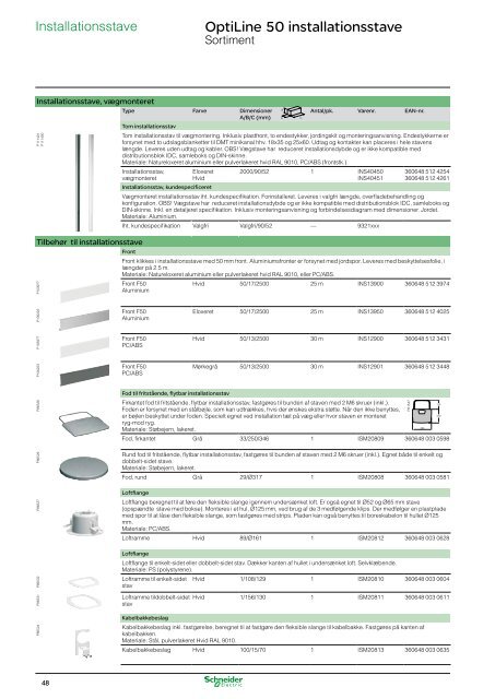 Download OptiLine 50 kataloget (pdf; 7,1MB) - Schneider Electric