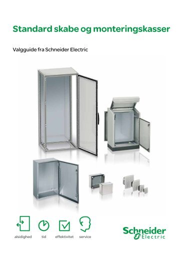 Standard skabe og monteringskasser - Schneider Electric