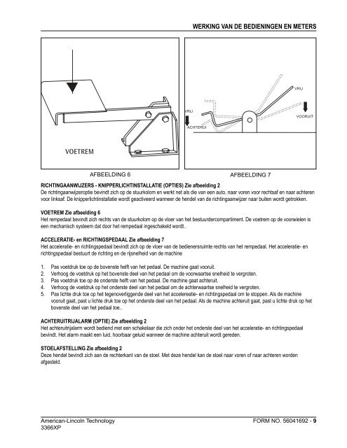 3366XP VEEG/SCHROBMACHINE - Nilfisk PARTS - Nilfisk-Advance