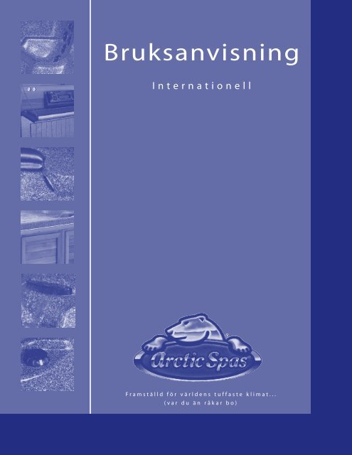 Bruksanvisning - Arctic Spas