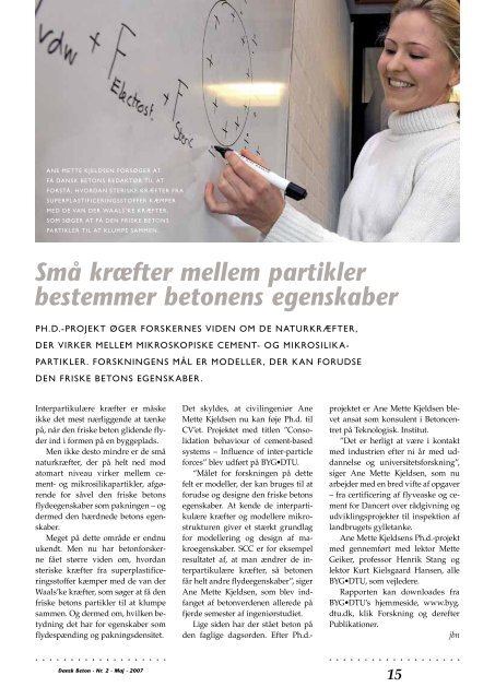 Download blad nr. 2-2007 som pdf - Dansk Beton