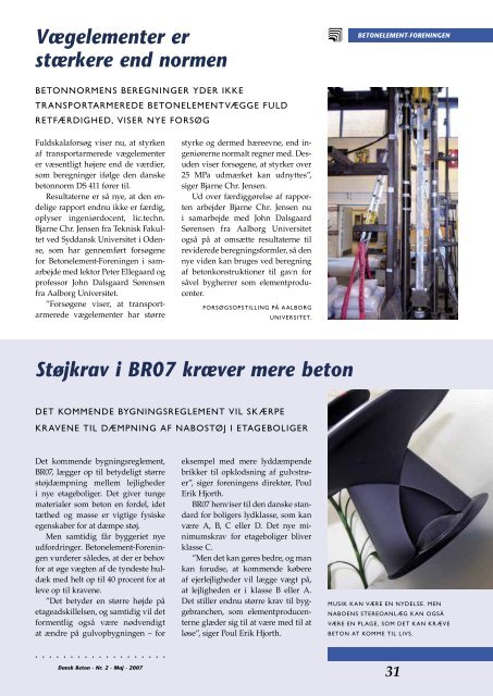 Download blad nr. 2-2007 som pdf - Dansk Beton