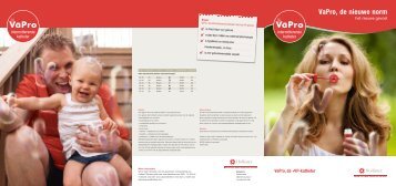 VaPro intermitterende katheter brochure - Hollister Incorporated