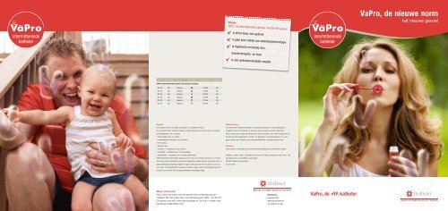 VaPro intermitterende katheter brochure - Hollister Incorporated