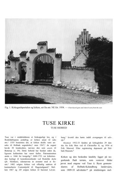 TUSE KIRKE - Danmarks Kirker
