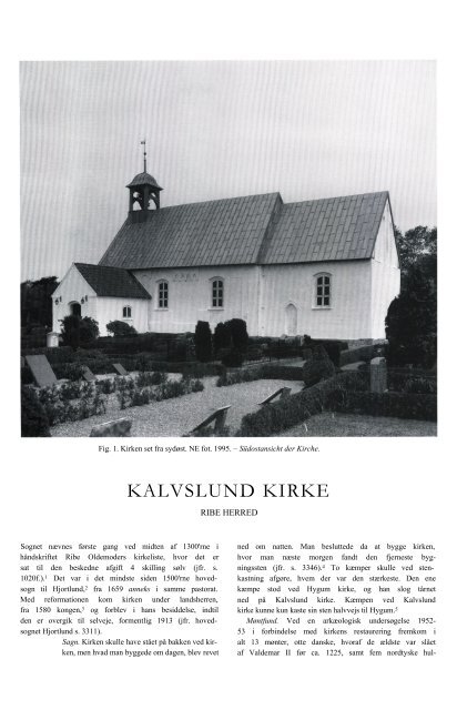 KALVSLUND KIRKE - Danmarks Kirker